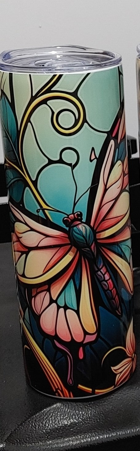 Butterfly Sublimated Tumbler