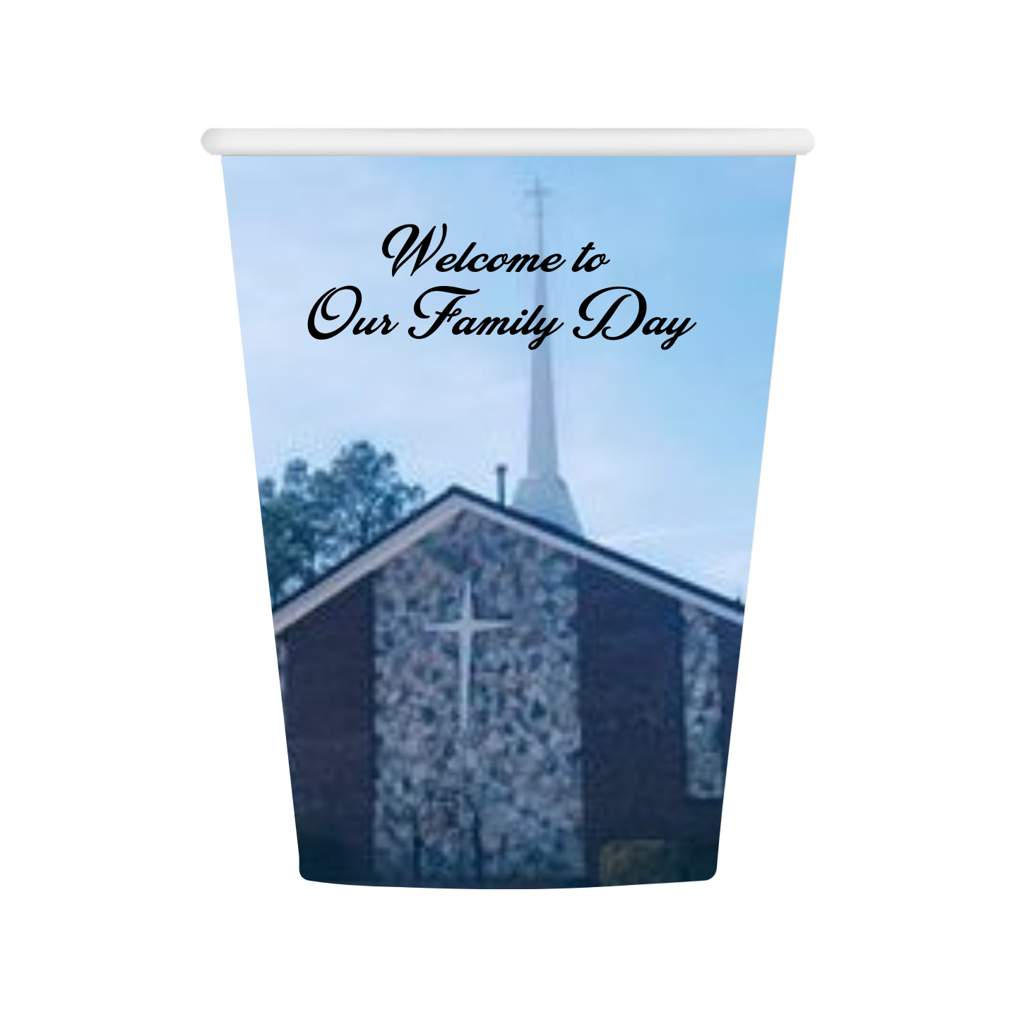 Digital Template for Customized Party Cup